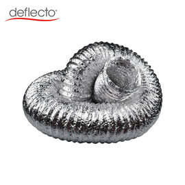 Aluminum Flexible Duct Pipe Fire Resistant Duct AC Hose For HVAC System